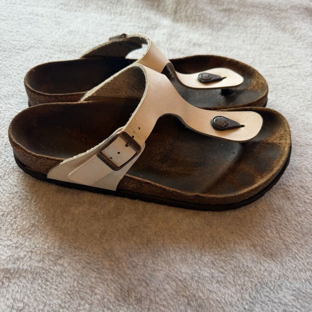 Birkenstock  Sandal 8 Soft Footbed Gizeh 39 Color Pearl